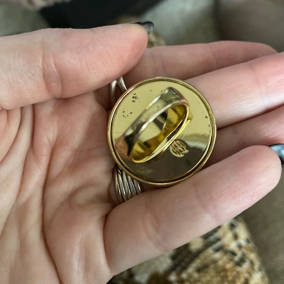 House of Harlow 1960 gold ring size 7 - Picture 2 of 4